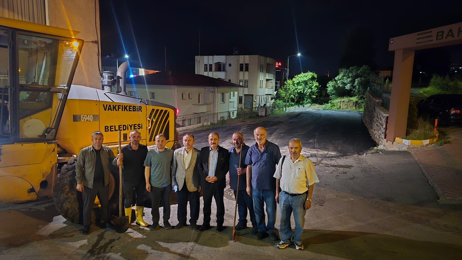 Gece gündüz hizmete devam 