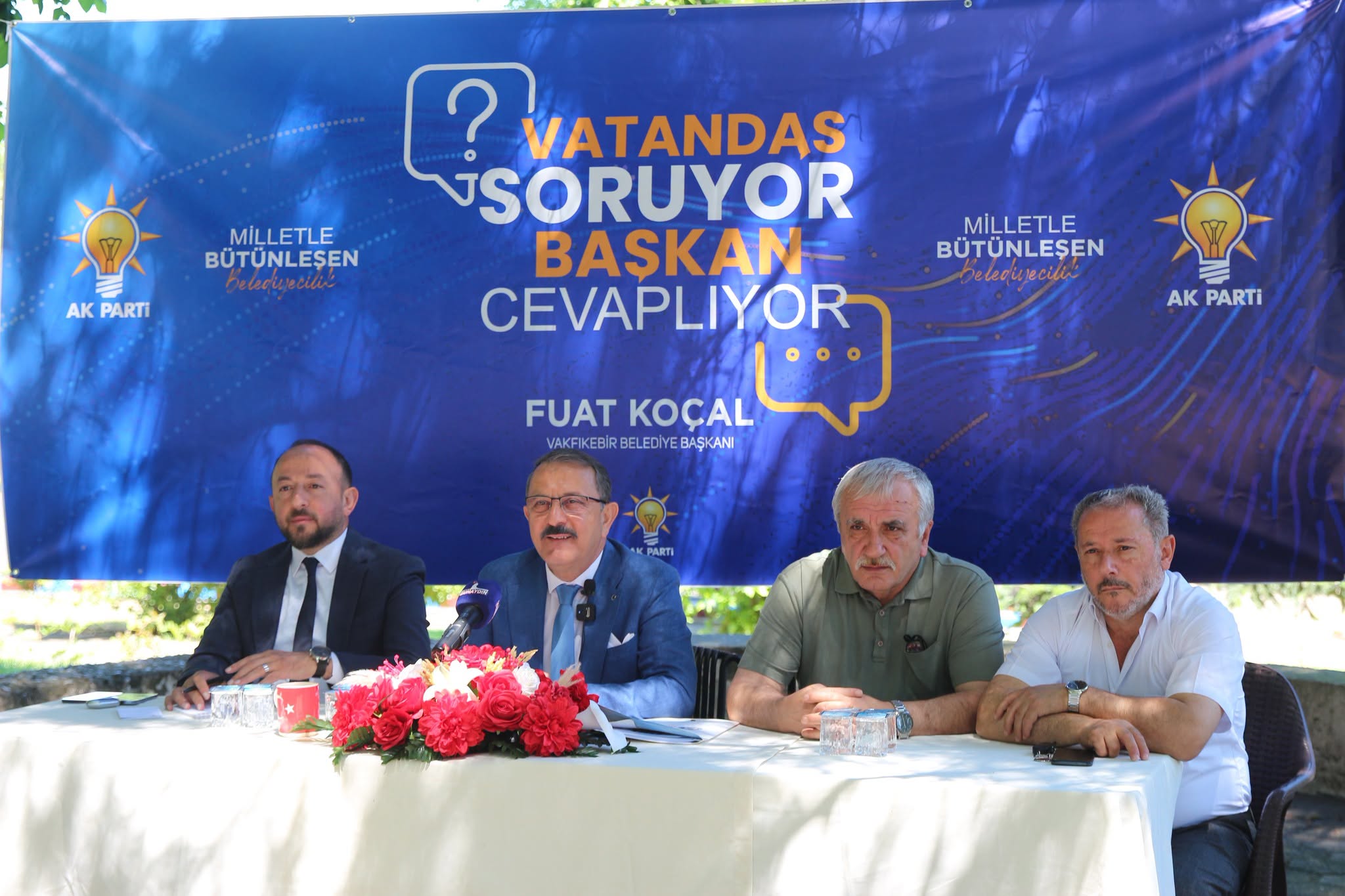 Vatandaş sordu Başkanımız cevapladı 