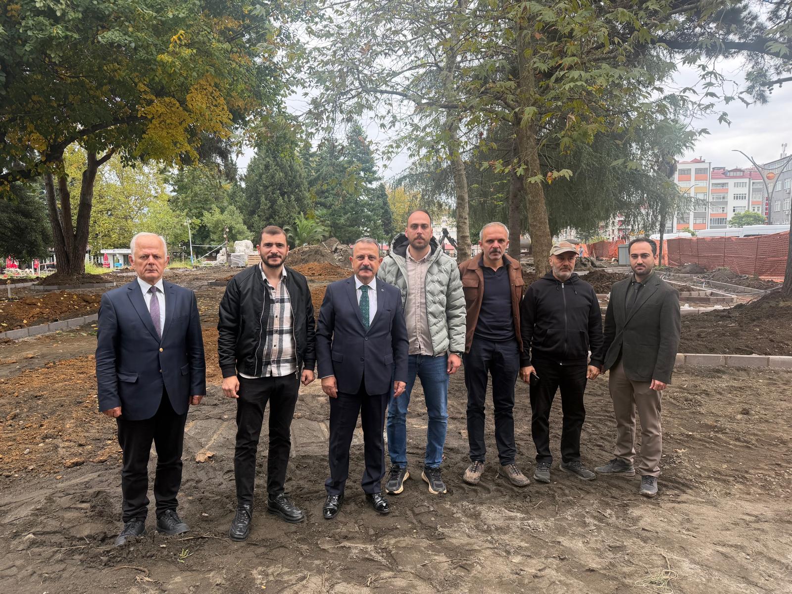 Belediye parkı projemiz devam ediyor 