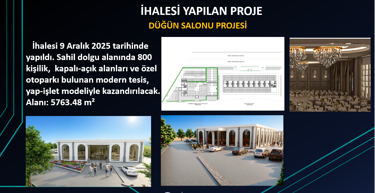 DÜĞÜN SALONU PROJESİ 